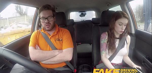  Fake Driving School USA babe Anna De Ville gets UK anal sex